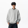 Sade Bisiklet Yaka Sweatshirt, arka görünüm — Navra Wear