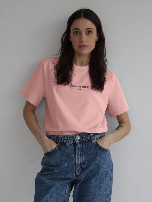 Women's Breezy-Cut Illustrated T-Shirt alternatif görünüm