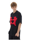 Vibrant Personalized 3D Pattern Breezy-Cut T-Shirt