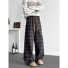 Oversized Check Sweatpants