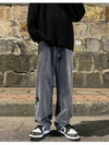 Baggy Yıldız Baskılı Jean Pantolon, detay görünüm — Navra Wear