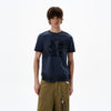 Plush Back-In-Time Red Short Sleeve Retro-Faded T-Shirt
