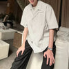 Y2K Pin-Stripe Retro Short Top
