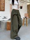 Heritage Army Green Mosaic Relaxed Denim