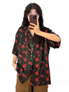 Wa-Style Floral Vintage Loose Blouse
