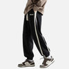 Bol Kesim Çizgili Jogger, önden görünüm — Navra Wear