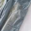 Heritage Relaxed Side Pocket Wide Denim