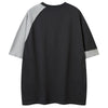 Long-lasting Illustrated Collage-Cut Hip Hop Sport T-Shirt