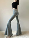Women Sleek Stretch Bell Denim