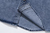 Heavy-Duty Urban Beat Faded Denim Jacket