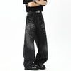 Contrast Color Classic Leg Denim