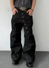 Western Style High-Rise Classic Denim