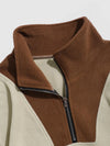 Color Script Zip Sweatshirt