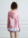 Pink Bow Print Long Sleeve Top