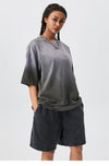 Y2K Oversize Tişört, kombin görünüm — Navra Wear