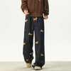 2000s Metro High Quality Stitched Striped Denim