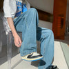 Relaxed Green Bell Leg Denim