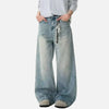 Plain Tone Faded Denim