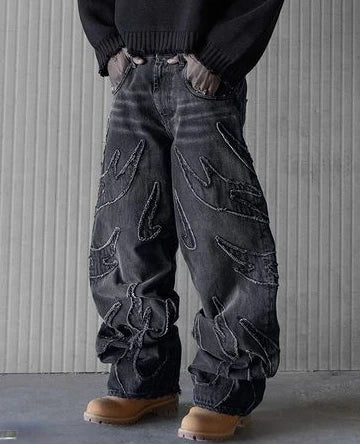2000s Faded Classic Stitchwork Denim alternatif görünüm