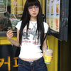 Illustrated Office Lady T-Shirt