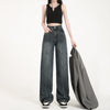 Kadın Vintage Baggy Jean Pantolon, kombin görünüm — Navra Wear