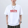 High-End Stars-Spangled Style Knitted Print T-Shirt