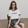 Polished Short Sleeve Floral Print T-Shirt