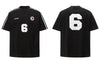 Y2K Yarış Baskılı Tişört, detay görünüm — Navra Wear
