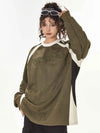 Heritage Stitch Patchwork Sweatshirt