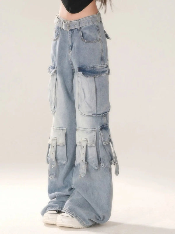 High Street Rinse Multi-Utility Denim alternatif görünüm