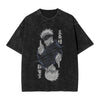 Anime Baskılı Tişört, yakın çekim — Navra Wear
