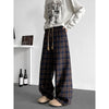 Oversized Check Sweatpants
