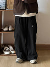 Stretch Waist Wide-Leg