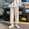 Solid Mid-Rise Trousers
