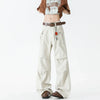 Gray & White Utility Denim Work Denim