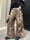 Wild Print Mosaic Relaxed Heritage Wide Denim