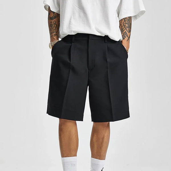 Obsidian Chic Summer Shorts