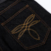Western Style Stitchwork Bell Bell Leg Denim