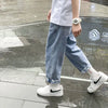 Metro High Street Mosaic Zipper Relaxed Denim
