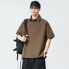 Oversize Triko Tişört, yakın çekim — Navra Wear