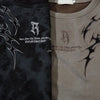 Block-Style Underground Needle-Art Tie Dye T-Shirt