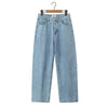 Long-lasting Mosaic Button Relaxed Denim