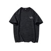 Air-Light Black Round Neck Laid-Back T-Shirt