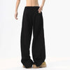 Wide Leg Hip-Hop Baskılı Jogger, model üzerinde — Navra Wear