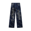 Heritage Faded Torn Blue Denim
