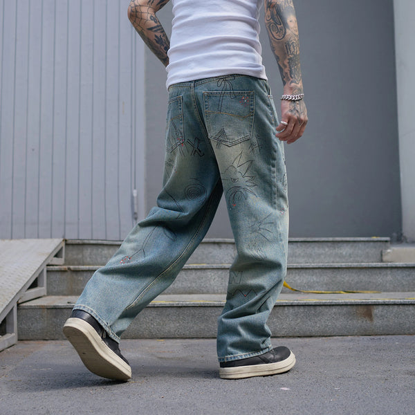 Chic Good Quality Rinse Denim alternatif görünüm