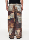 Heritage Faded 3D Printed Relaxed Denim