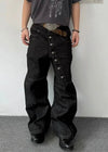 Western Style High-Rise Classic Denim