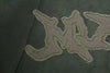 Vintage Nakışlı Fermuarlı Sweatshirt, stil görünüm — Navra Wear