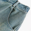 Sacred Pattern Denim Shorts